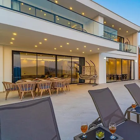 别墅 Luxurious Spacious With Sauna And Turkish Bath In Kalkan 卡斯